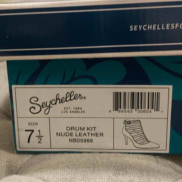 Seychelles Drum Kit Nude Leather Heel - Picture 5 of 5